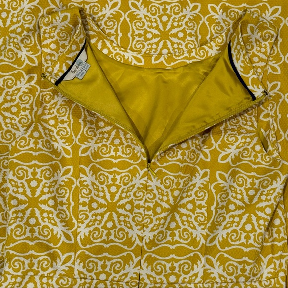 Women’s Boden Talia Mimosa Woodblock Print
Sleeveless Dress Size 8 - Picture 10 of 12